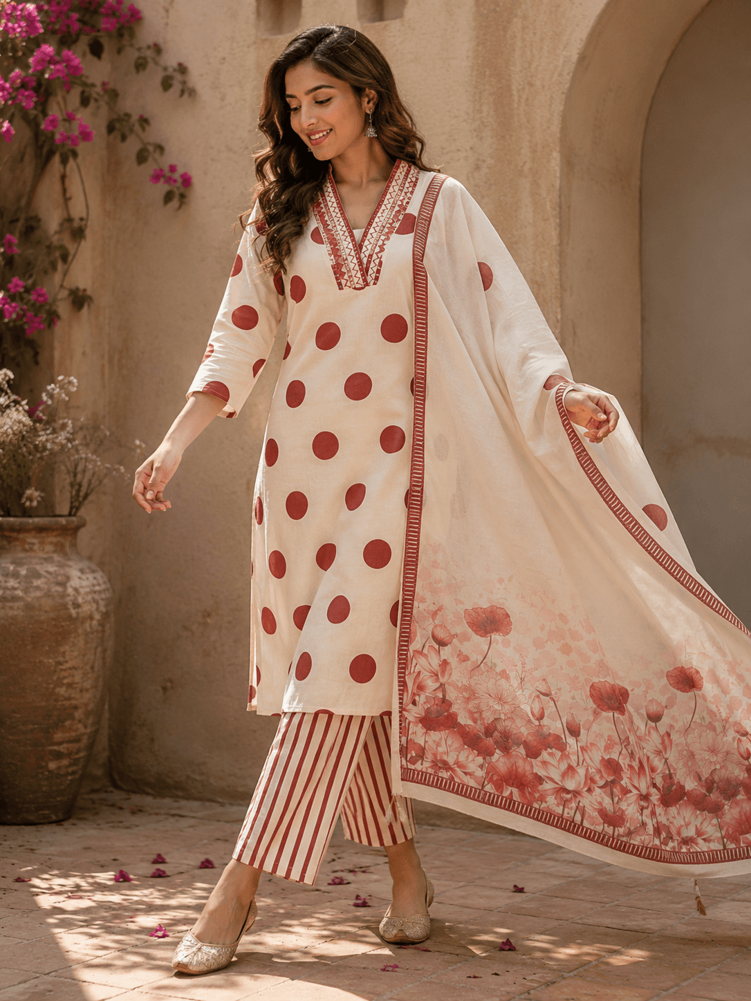 Blush Bloom Suit - 1