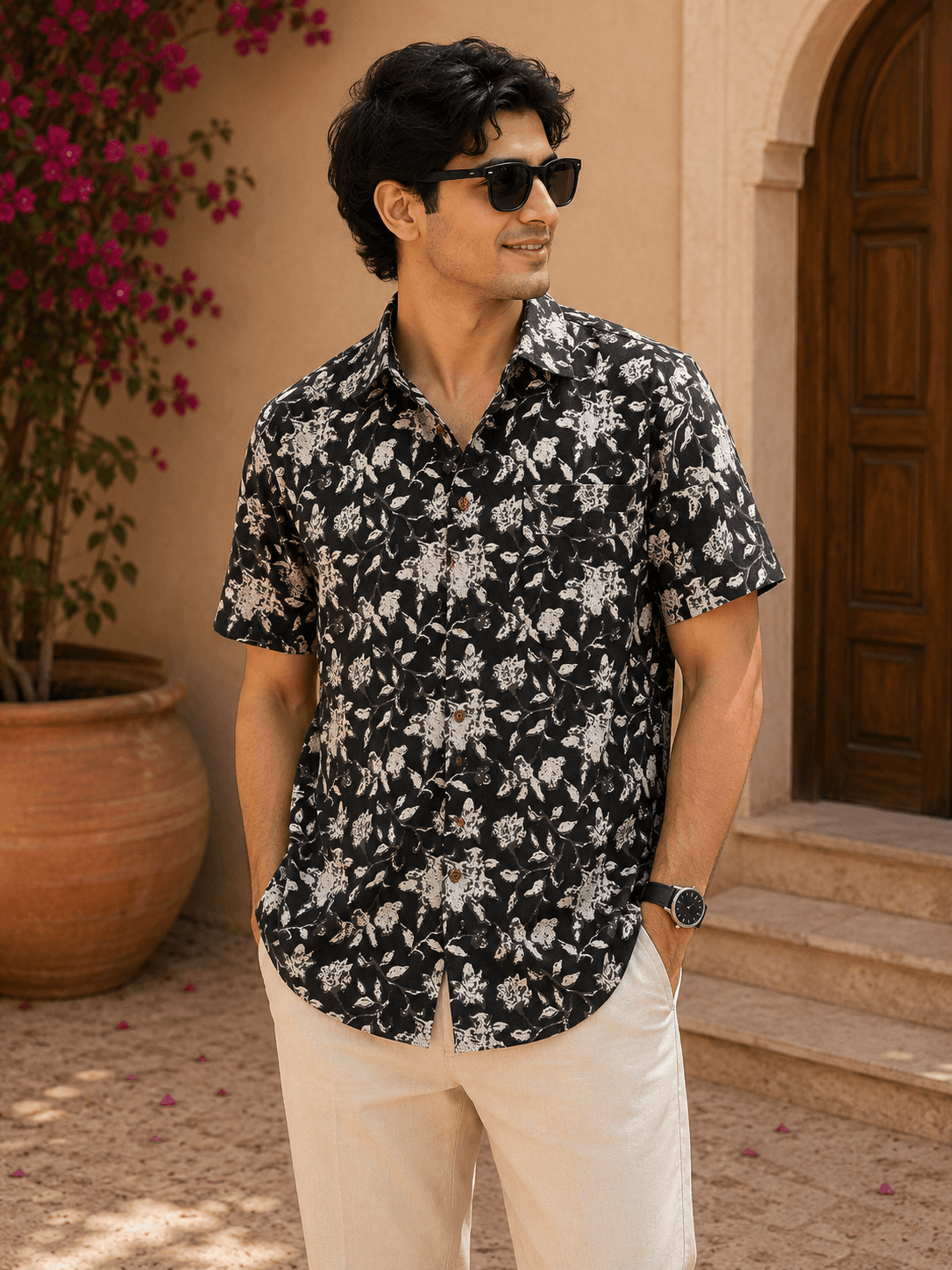 Vintage Floral Shirt - 1