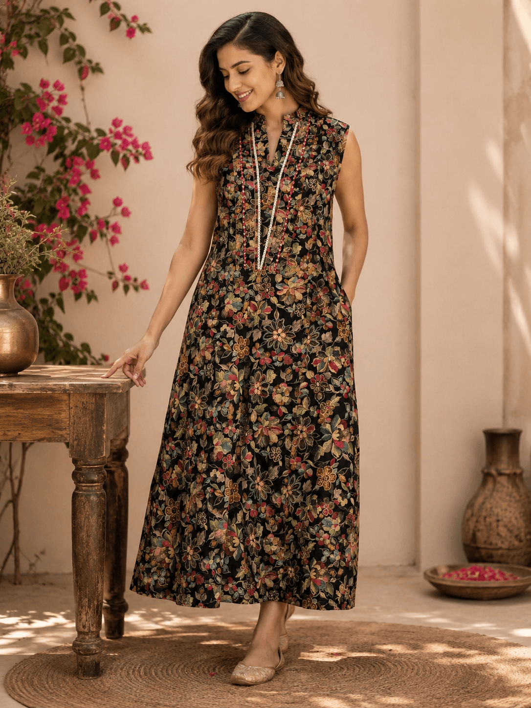 Floral Grace Kurti - 1